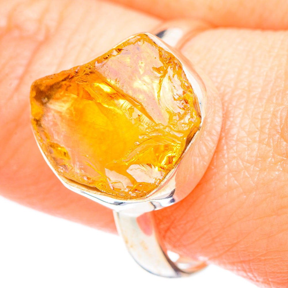Citrine Rings handcrafted by Ana Silver Co - RING99372