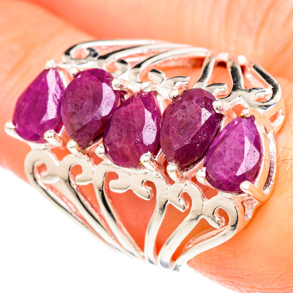 Ruby Rings handcrafted by Ana Silver Co - RING99376