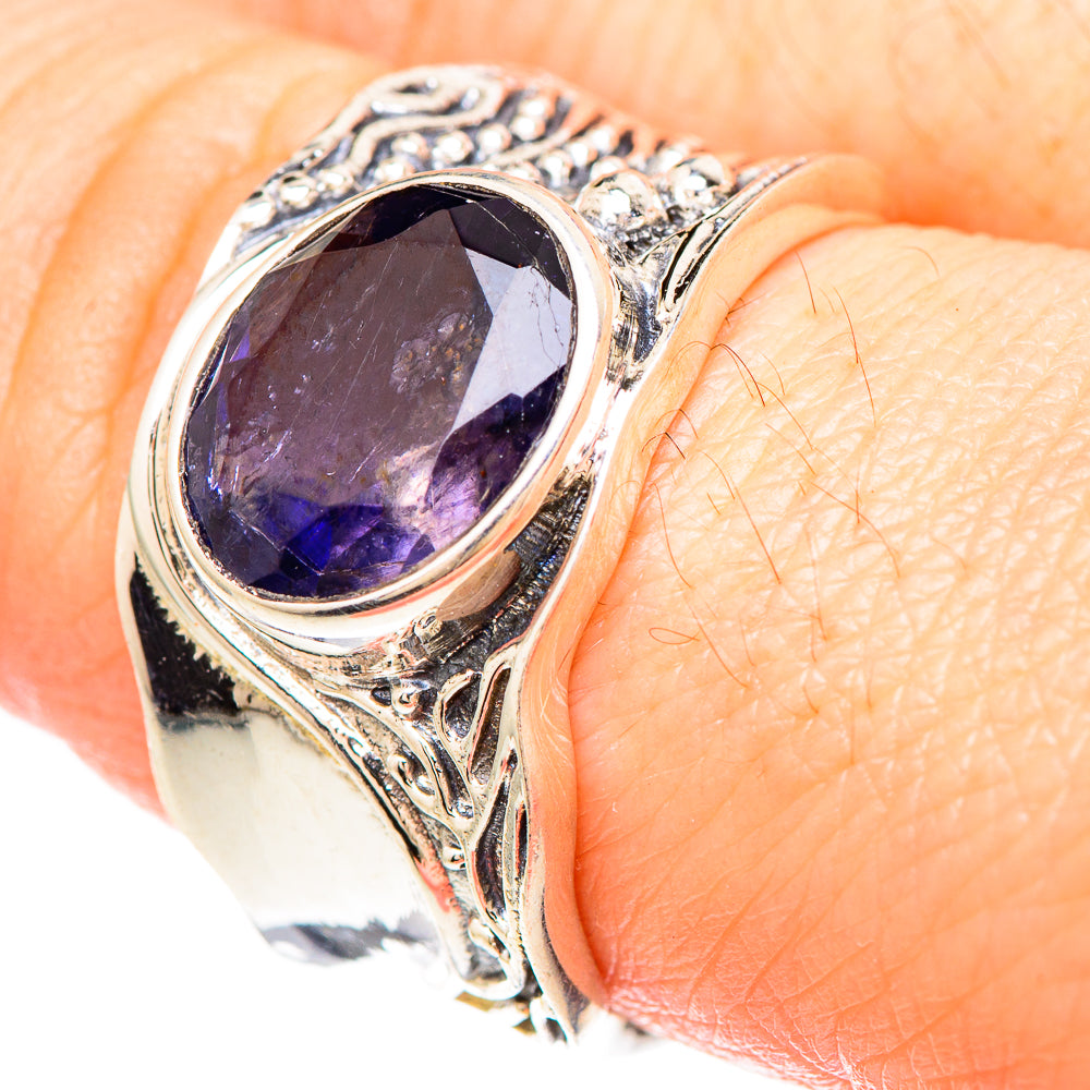 Violet Spinel Rings handcrafted by Ana Silver Co - RING99379