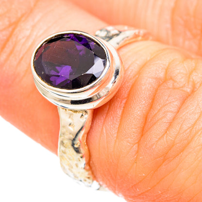 Purple Spinel Rings handcrafted by Ana Silver Co - RING99383