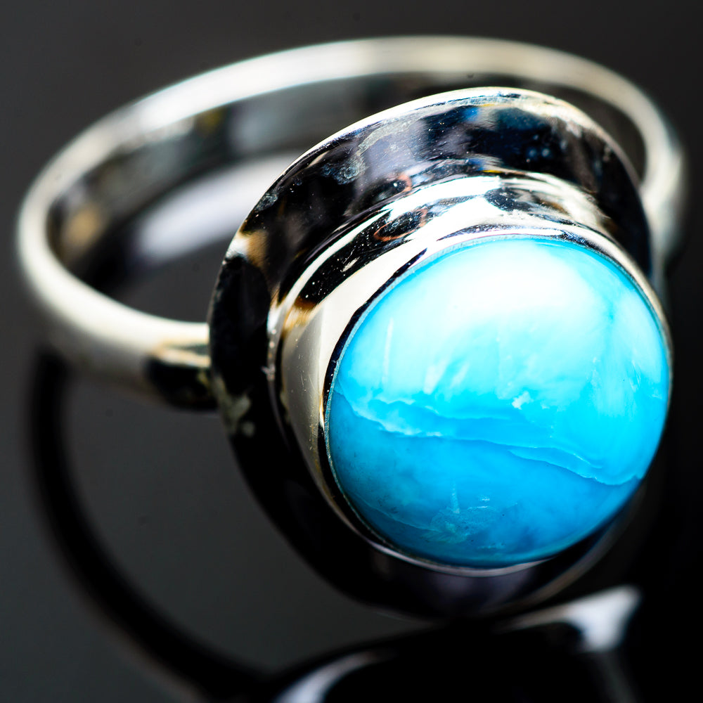 Larimar Rings handcrafted by Ana Silver Co - RING993853