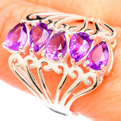 Amethyst Rings handcrafted by Ana Silver Co - RING99387