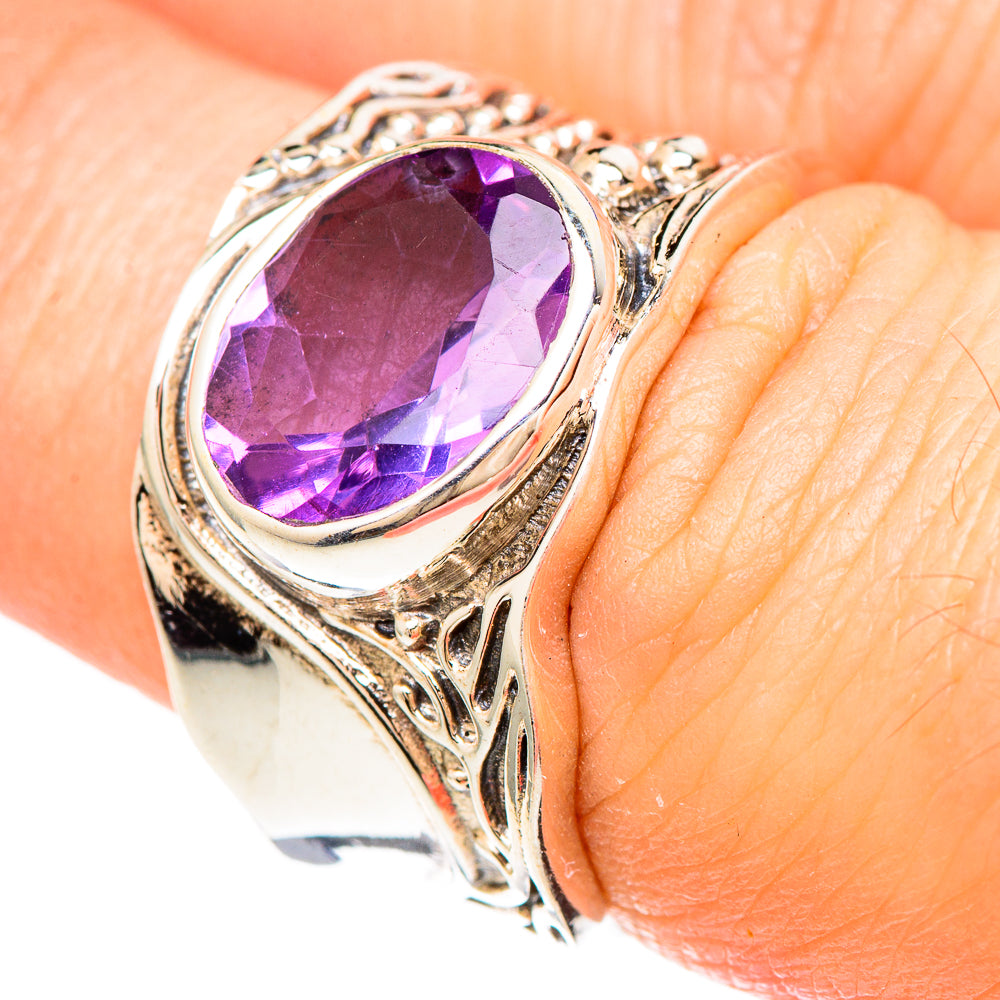 Amethyst Rings handcrafted by Ana Silver Co - RING99388