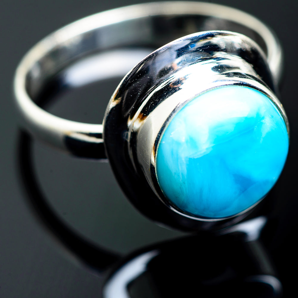 Larimar Rings handcrafted by Ana Silver Co - RING993956