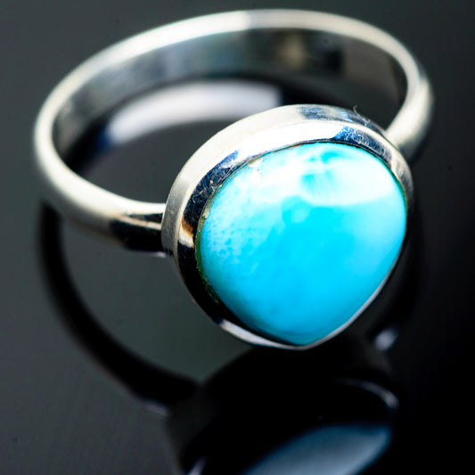 Larimar Rings handcrafted by Ana Silver Co - RING994078