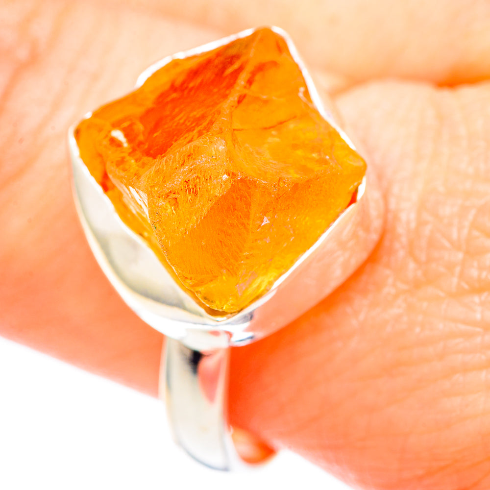 Citrine Rings handcrafted by Ana Silver Co - RING99414