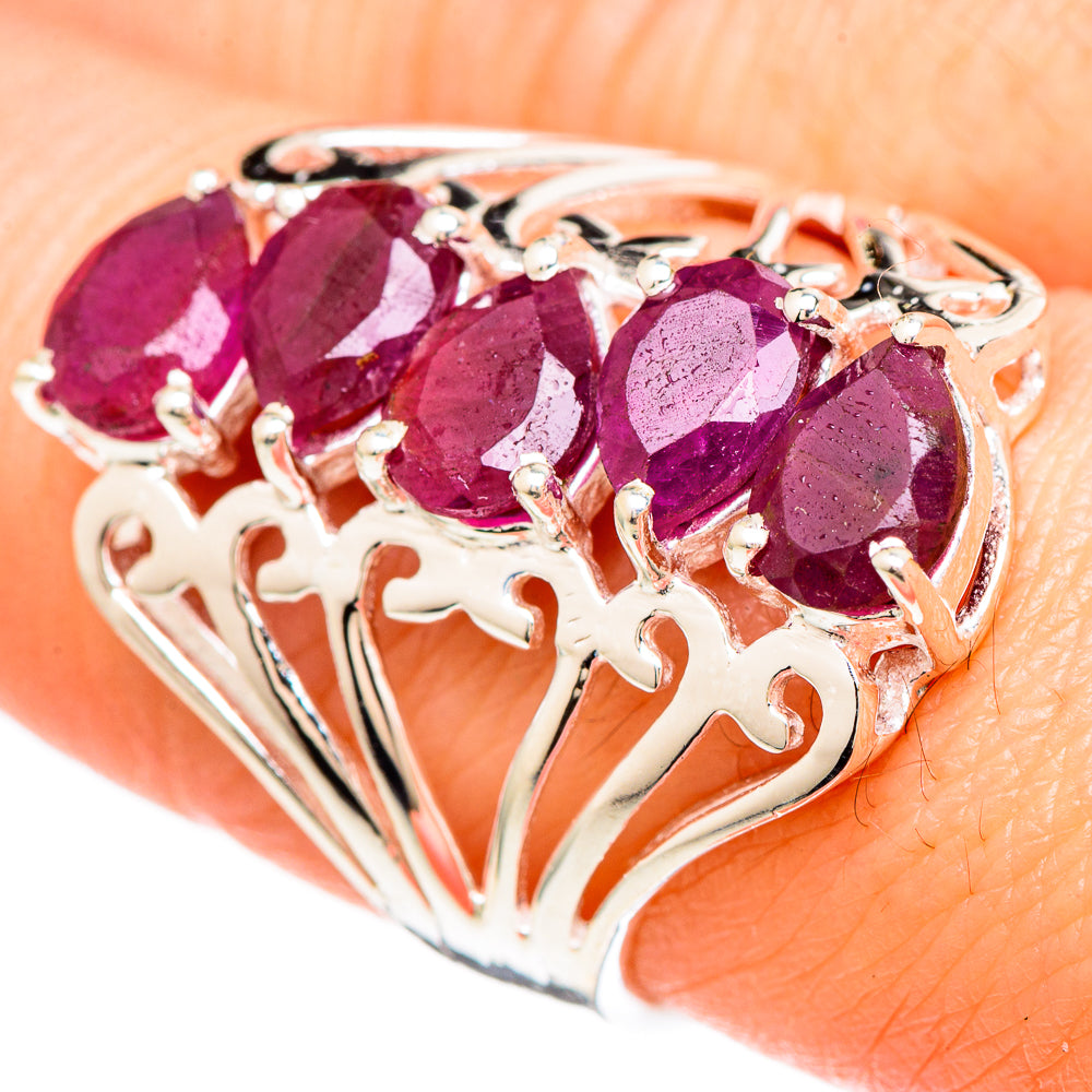 Ruby Rings handcrafted by Ana Silver Co - RING99418
