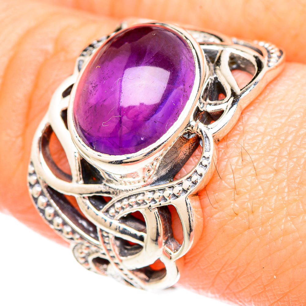 Amethyst Rings handcrafted by Ana Silver Co - RING99421