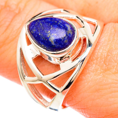 Lapis Lazuli Rings handcrafted by Ana Silver Co - RING99436