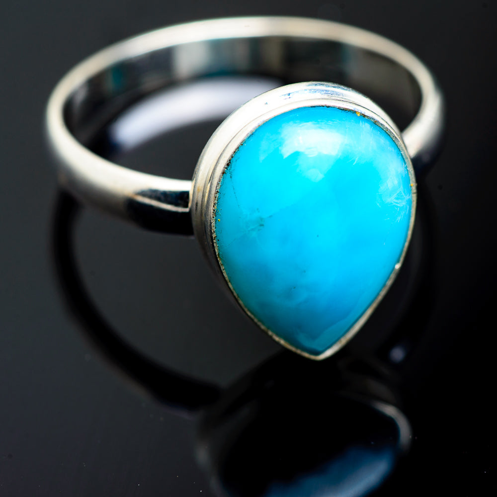 Larimar Rings handcrafted by Ana Silver Co - RING994396