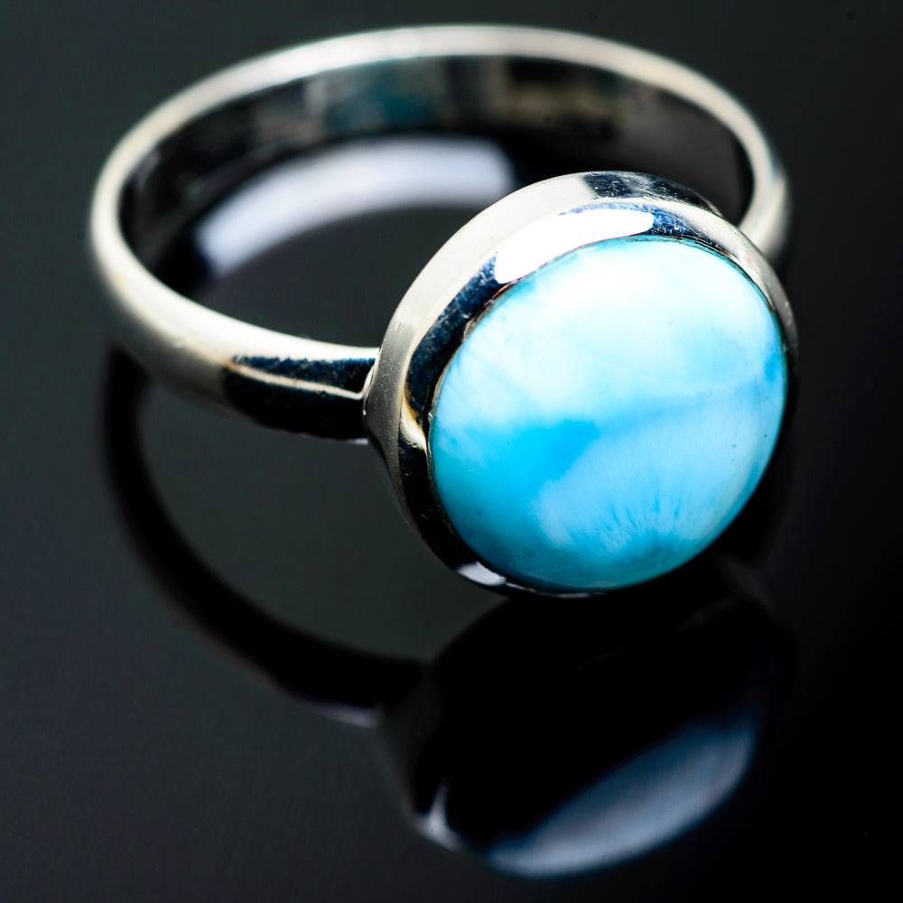 Larimar Rings handcrafted by Ana Silver Co - RING994398
