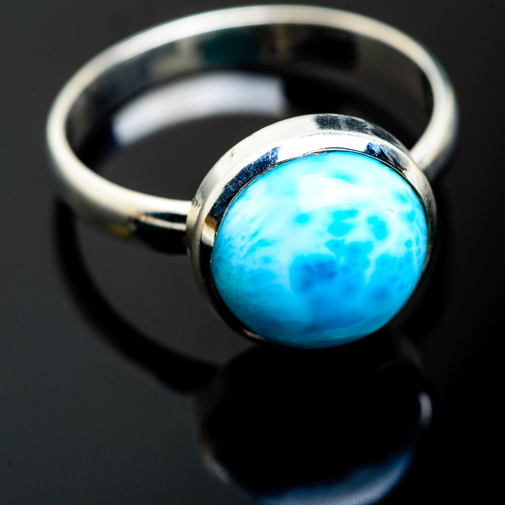 Larimar Rings handcrafted by Ana Silver Co - RING994409