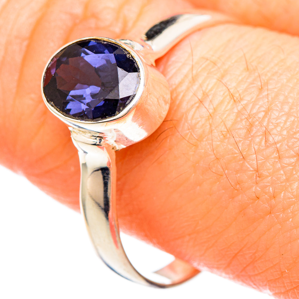 Violet Spinel Rings handcrafted by Ana Silver Co - RING99442
