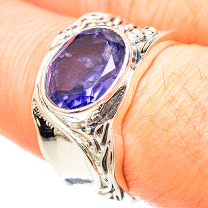 Violet Spinel Rings handcrafted by Ana Silver Co - RING99445