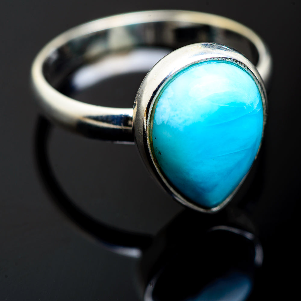 Larimar Rings handcrafted by Ana Silver Co - RING994474