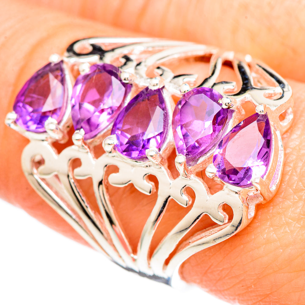 Amethyst Rings handcrafted by Ana Silver Co - RING99447