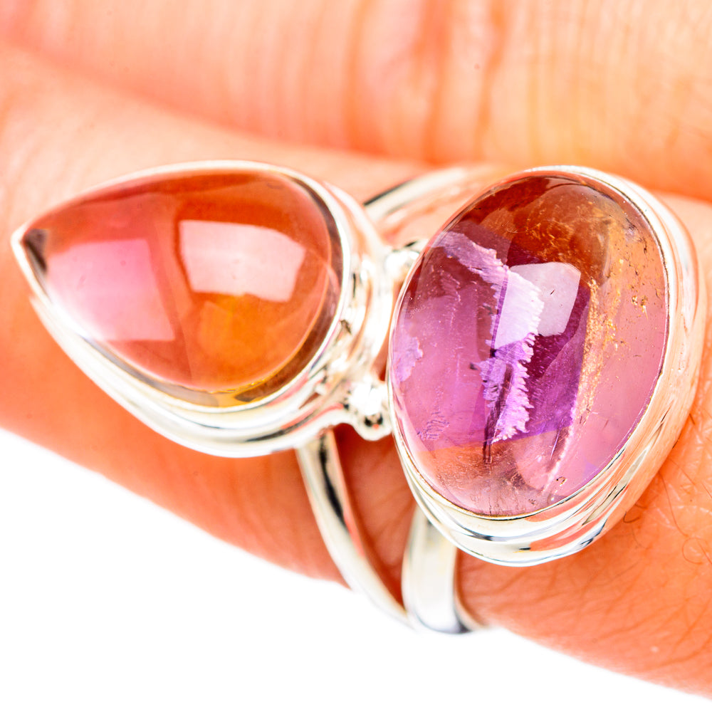 Ametrine Rings handcrafted by Ana Silver Co - RING99451