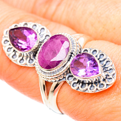 Ruby Rings handcrafted by Ana Silver Co - RING99463