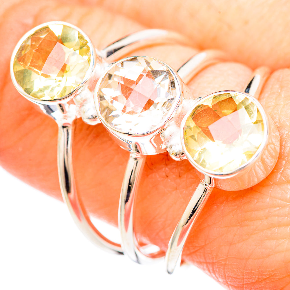Citrine Rings handcrafted by Ana Silver Co - RING99467