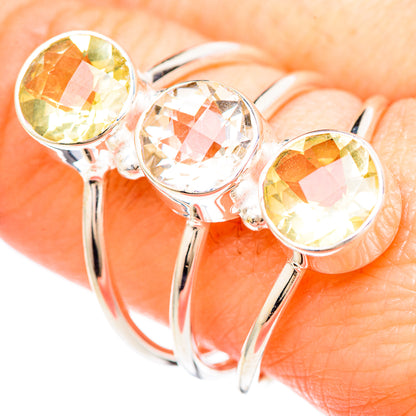 Citrine Rings handcrafted by Ana Silver Co - RING99467
