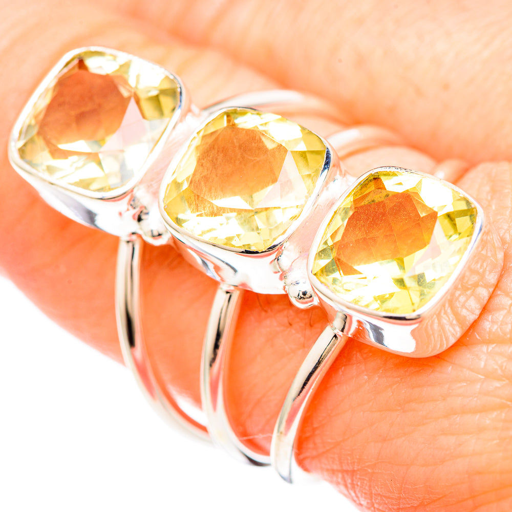 Citrine Rings handcrafted by Ana Silver Co - RING99468