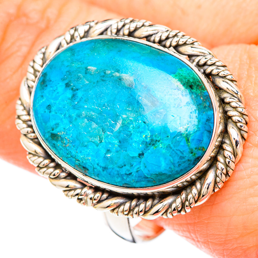 Chrysocolla Rings handcrafted by Ana Silver Co - RING99469