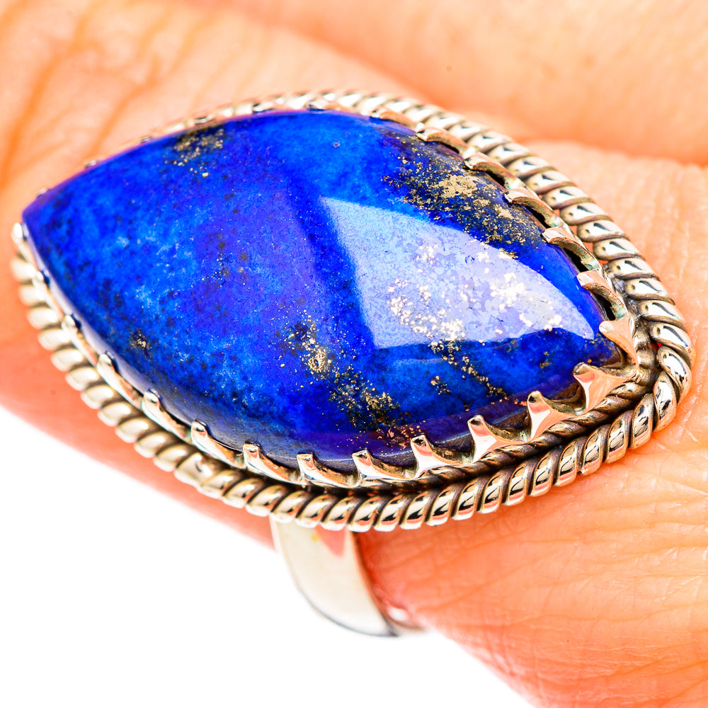 Lapis Lazuli Rings handcrafted by Ana Silver Co - RING99472