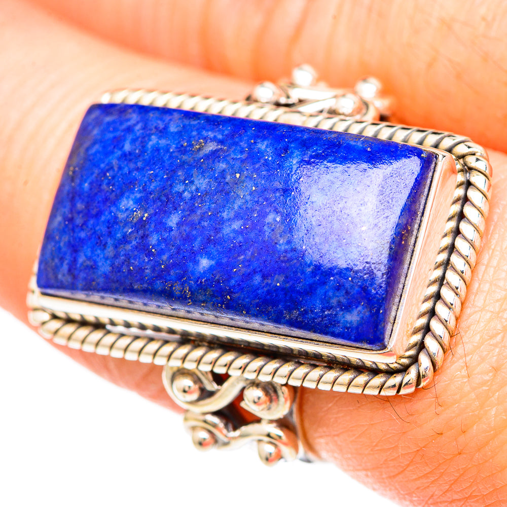 Lapis Lazuli Rings handcrafted by Ana Silver Co - RING99474