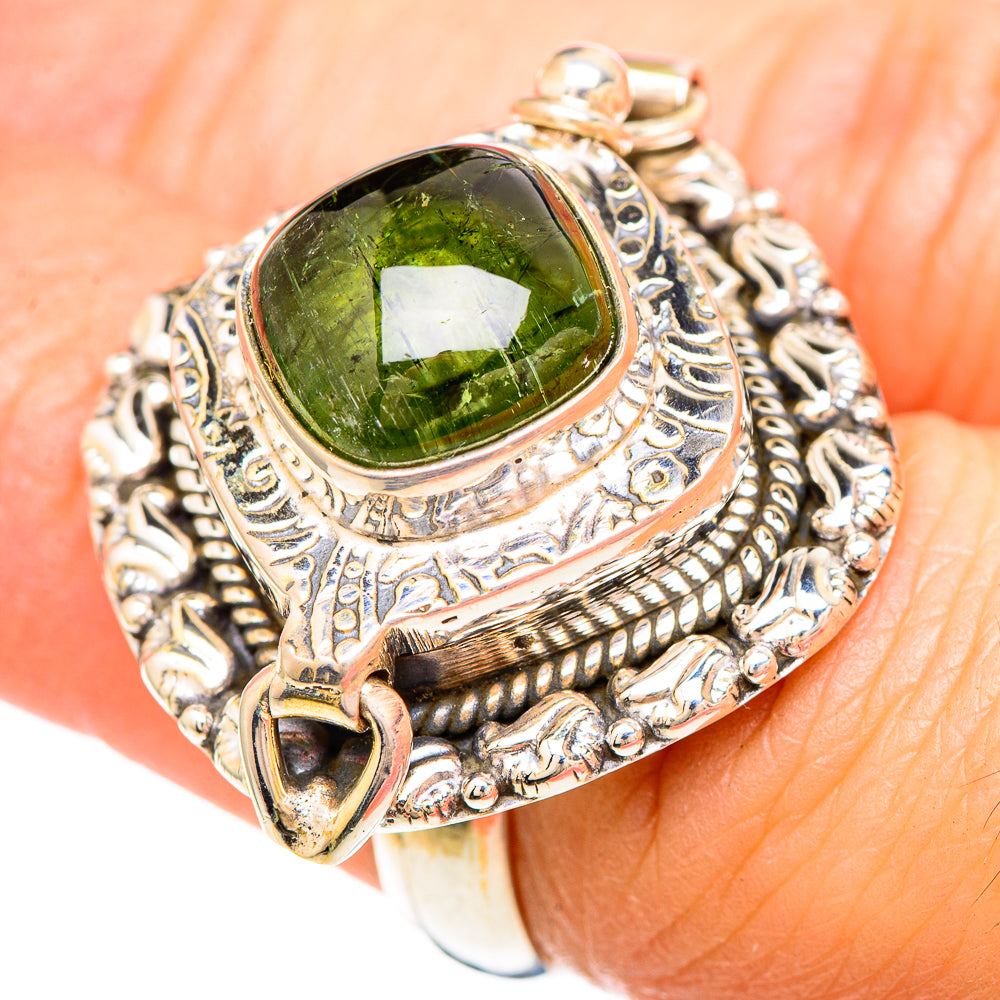 Green Aventurine Rings handcrafted by Ana Silver Co - RING99480