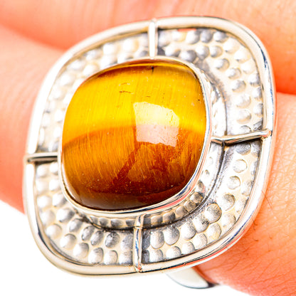 Tiger Eye Rings handcrafted by Ana Silver Co - RING99485