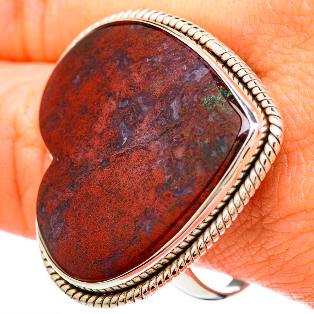 Bloodstone Rings handcrafted by Ana Silver Co - RING99487