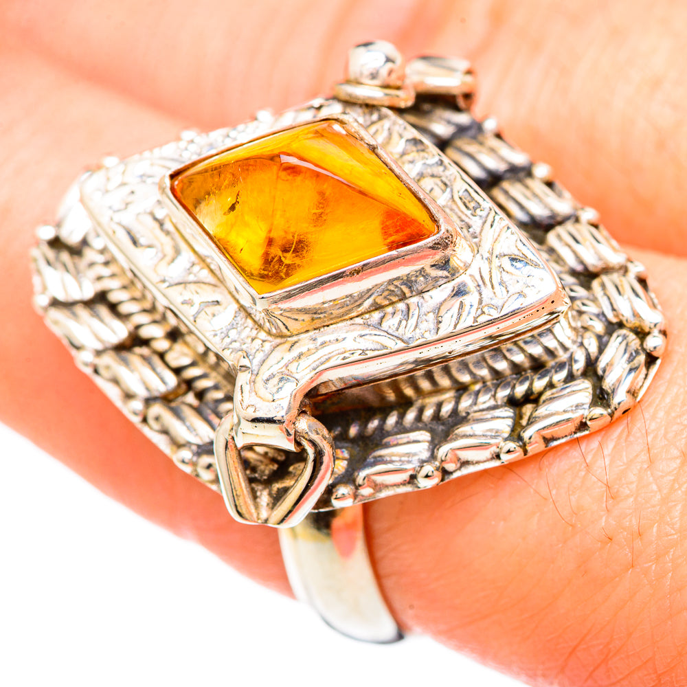 Citrine Rings handcrafted by Ana Silver Co - RING99492
