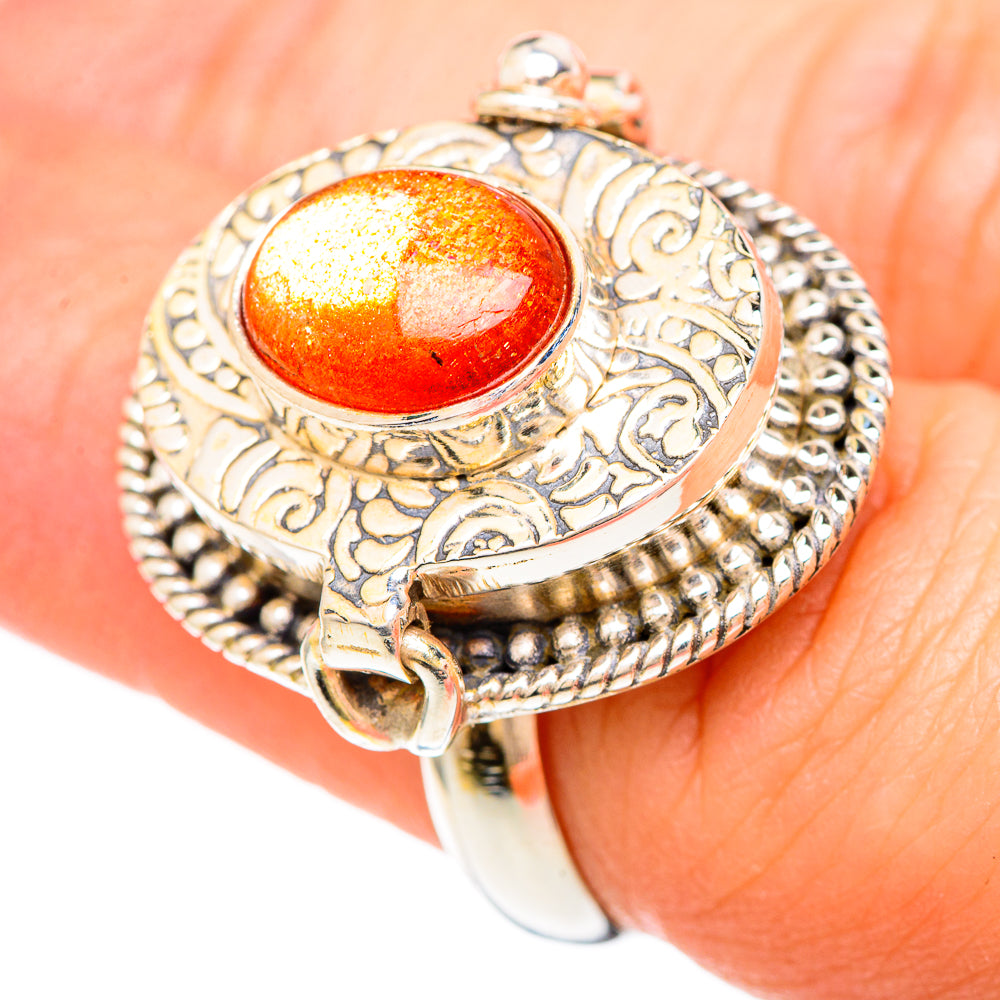 Sunstone Rings handcrafted by Ana Silver Co - RING99493