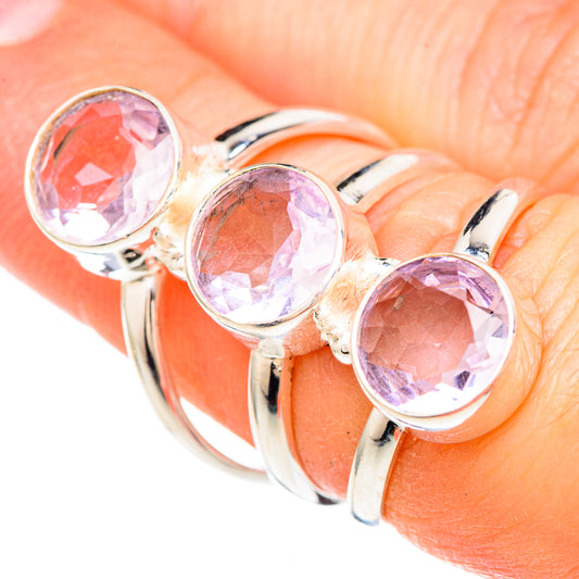Kunzite Rings handcrafted by Ana Silver Co - RING99500