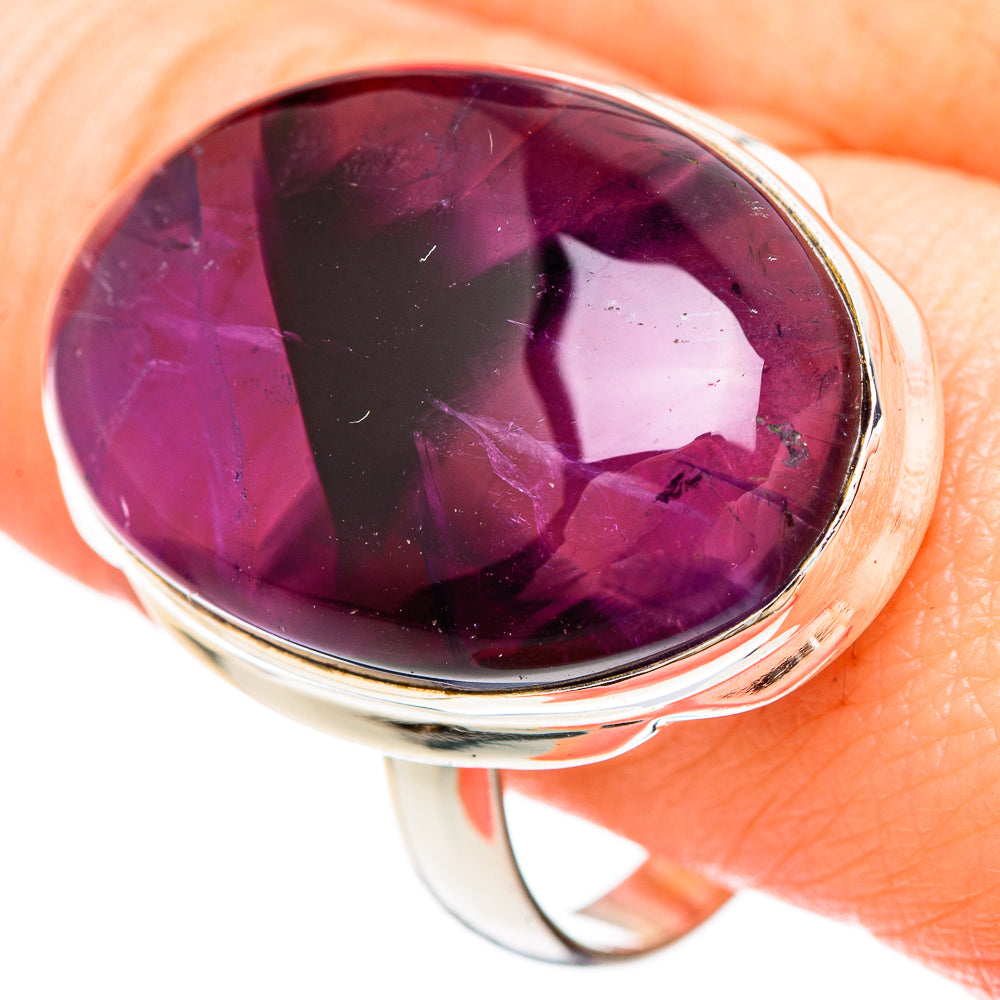 Star Amethyst Rings handcrafted by Ana Silver Co - RING99502