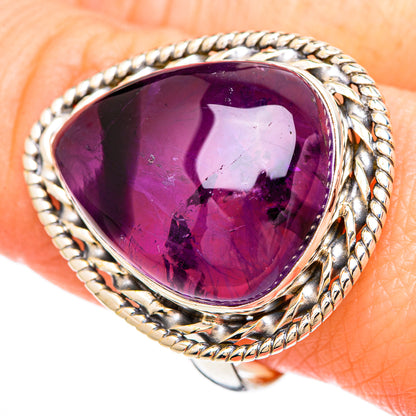 Star Amethyst Rings handcrafted by Ana Silver Co - RING99503