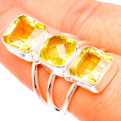 Citrine Rings handcrafted by Ana Silver Co - RING99515
