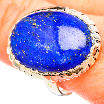 Lapis Lazuli Rings handcrafted by Ana Silver Co - RING99517