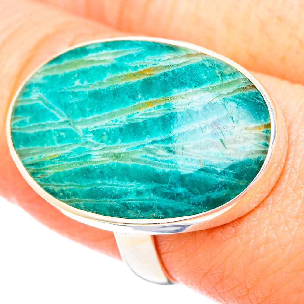 Amazonite Rings handcrafted by Ana Silver Co - RING99522