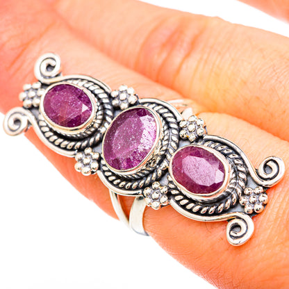 Ruby Rings handcrafted by Ana Silver Co - RING99530