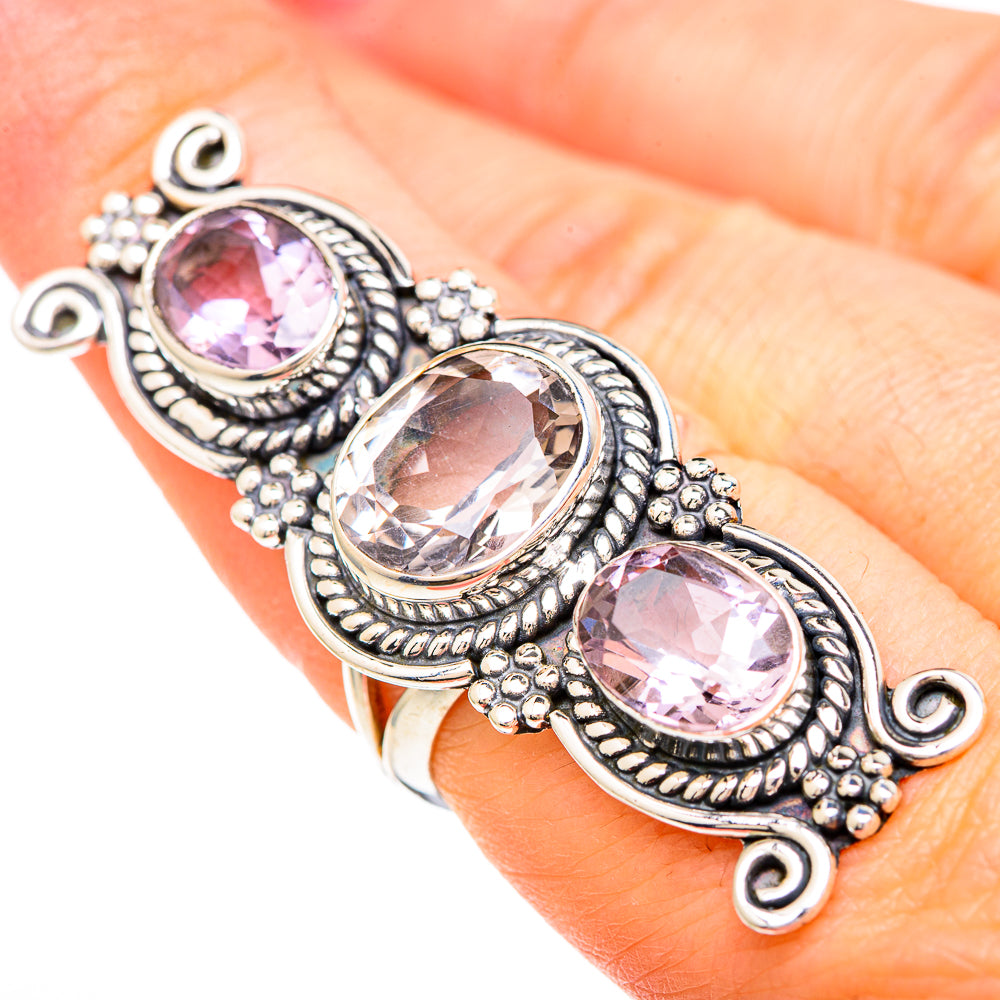 Kunzite Rings handcrafted by Ana Silver Co - RING99533