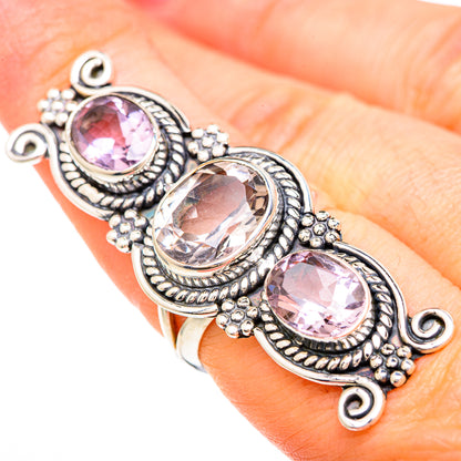 Kunzite Rings handcrafted by Ana Silver Co - RING99533