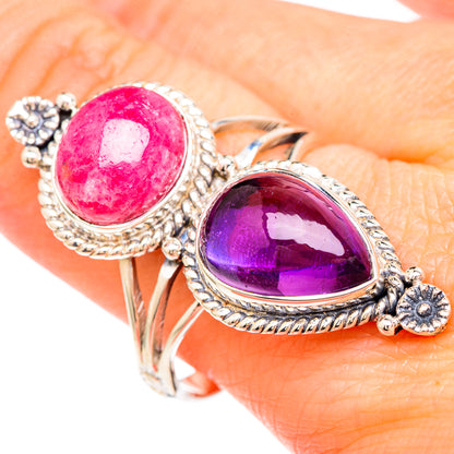 Rhodochrosite Rings handcrafted by Ana Silver Co - RING99534