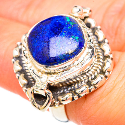 Azurite Rings handcrafted by Ana Silver Co - RING99538