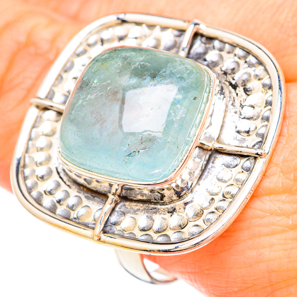 Aquamarine Rings handcrafted by Ana Silver Co - RING99539