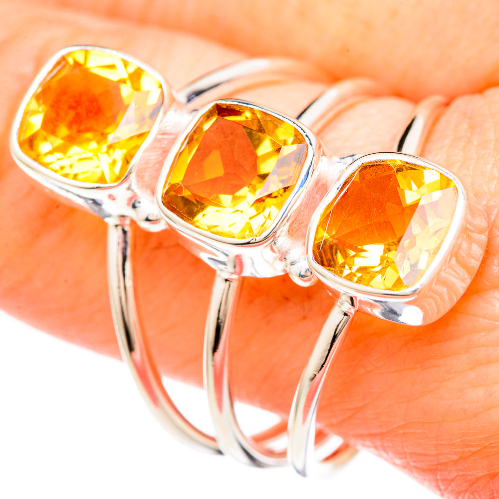 Citrine Rings handcrafted by Ana Silver Co - RING99544