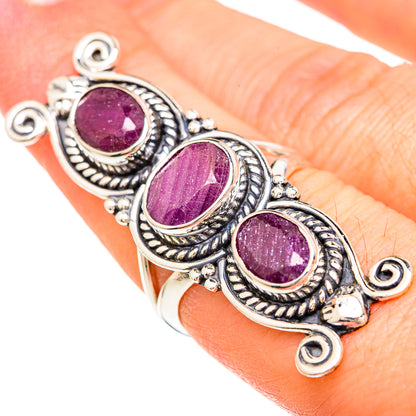Ruby Rings handcrafted by Ana Silver Co - RING99545