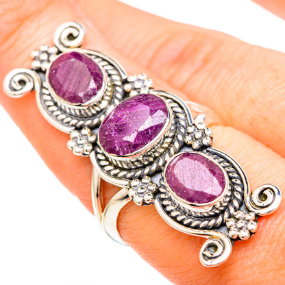 Ruby Rings handcrafted by Ana Silver Co - RING99546
