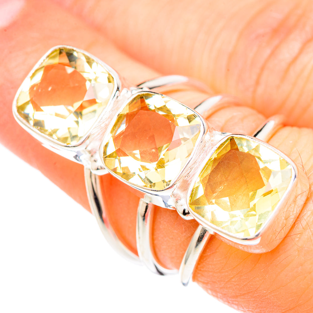 Citrine Rings handcrafted by Ana Silver Co - RING99549