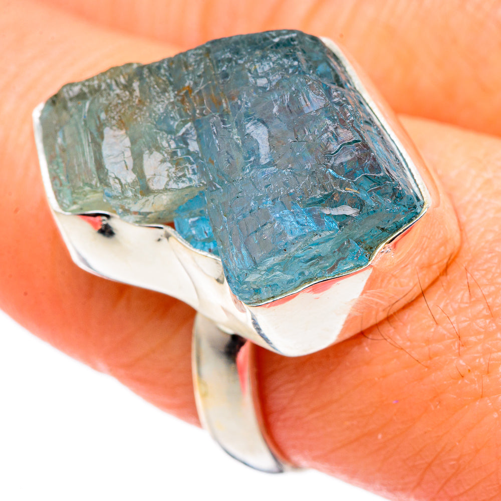 Aquamarine Rings handcrafted by Ana Silver Co - RING99556
